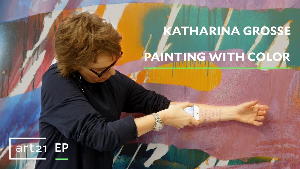 Katharina Grosse: when I started painting I stopped reading